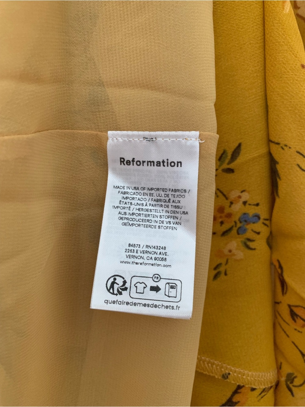 Reformation Lluvia Dress - Picture 9 of 10
